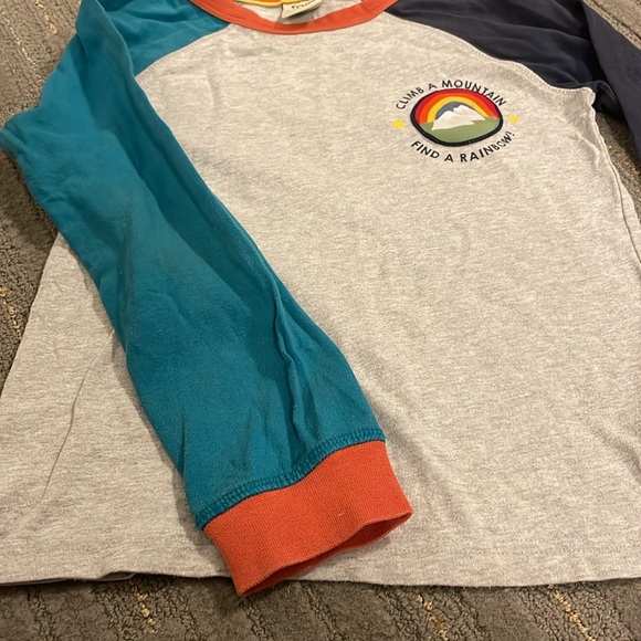 Long sleeve organic cotton Frugi t-shirt size 6-7y or 116-122cm. - Picture 4 of 5
